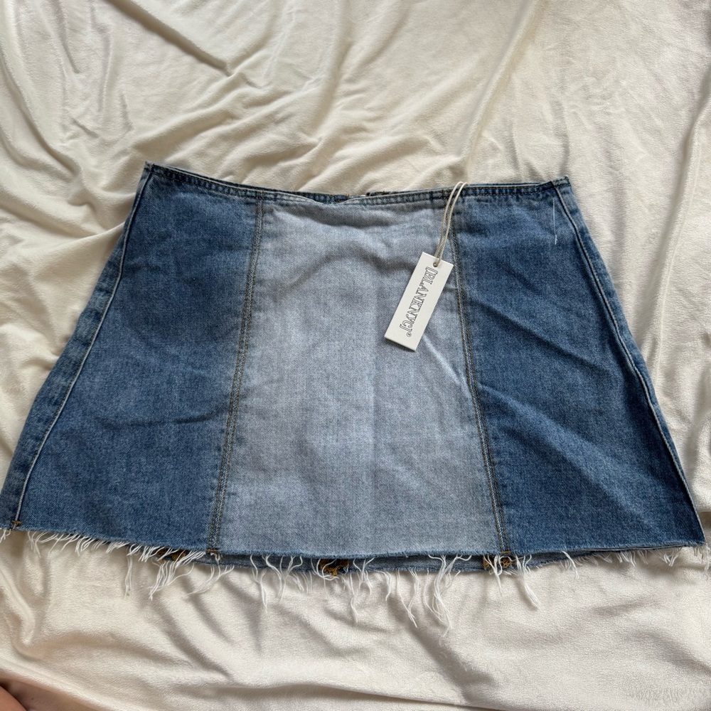NWT Blank NYC Mini Denim Skirt